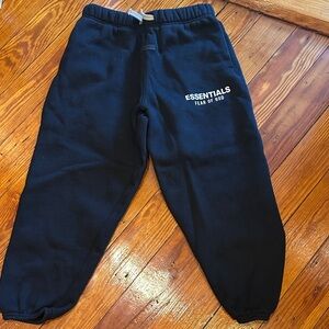 Essentials: Fear of Good Kids Black Sweatpants